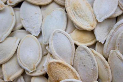 Pumpkin seeds Foto stock