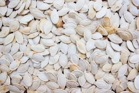 Pumpkin seeds Foto stock