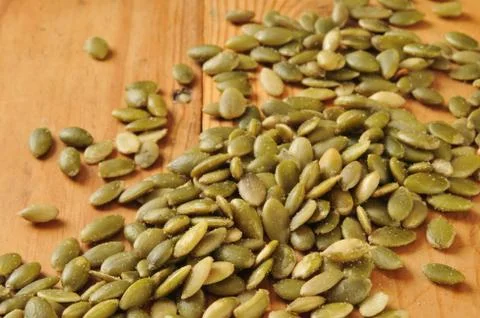 Pumpkin seeds Stock Photos