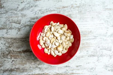 Pumpkin seeds Stock Photos