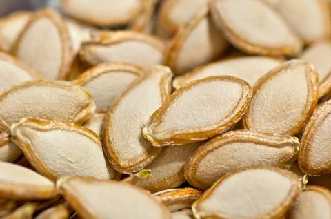 Pumpkin seeds Stock Photos