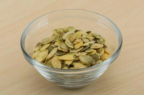 Pumpkin seeds Stock Photos