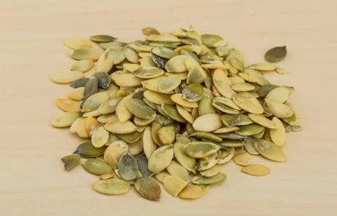 Pumpkin seeds Stock Photos