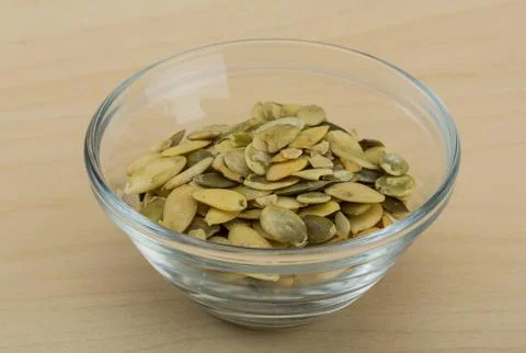 Pumpkin seeds Stock Photos