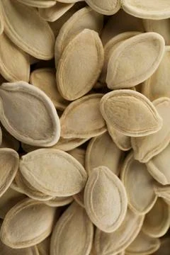 Pumpkin seeds Stock Photos