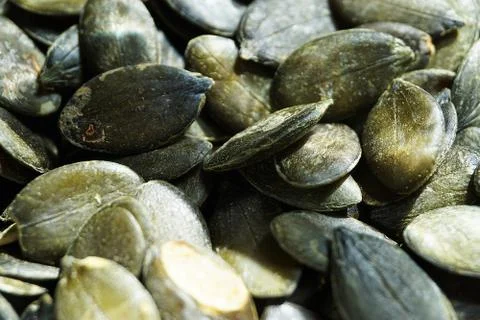 Pumpkin seeds Stock Photos