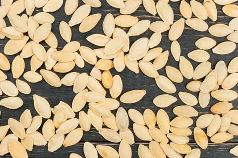 Pumpkin seeds in shell Stock Photos