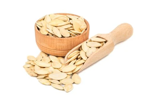 Pumpkin seeds in shell Stock Photos