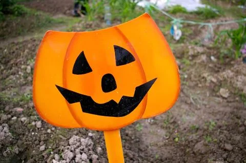 Pumpkin sign Stock Photos