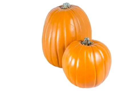 Pumpkin small and big Stock Photos