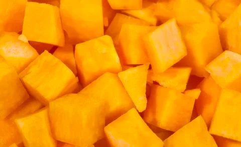 Pumpkin small blocks background Stock Photos