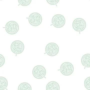 Pumpkin soup glyph seamless pattern 스톡 일러스트