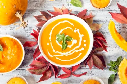 Pumpkin soup Фото