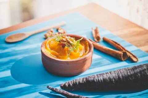 Pumpkin Soup Foto stock