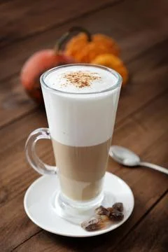 Pumpkin spice latte Stock Photos