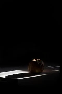 Pumpkin on the table. Stock Photos