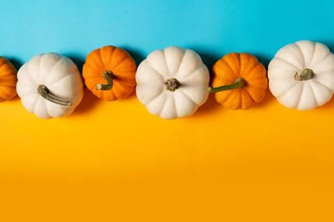 Pumpkin on table Stock Photos