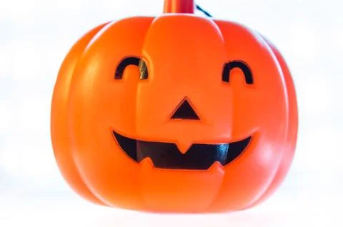 Pumpkin toy lantern Stock Photos