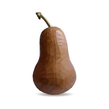 Pumpkin of triangles Stock Illustration