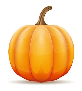 Pumpkin vector illustration Stock Illustration