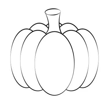 Pumpkin  vector symbol icon design. Beautiful illustration isolated on white  Stock Illustration