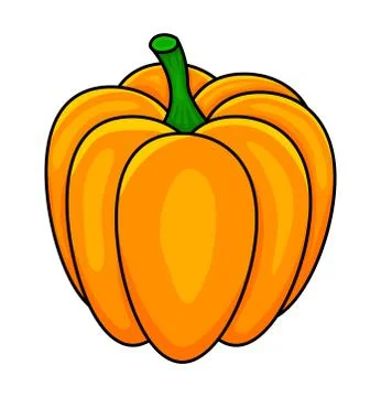 Pumpkin  vector symbol icon design. Beautiful illustration isolated on white  Stock Illustration