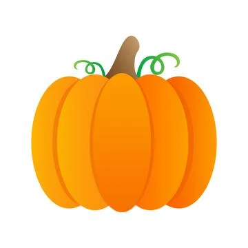 Pumpkin. Vegetables. Vector illustration. Illustrazione stock