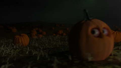 Pumpkin Watcher Stock Footage 161374232