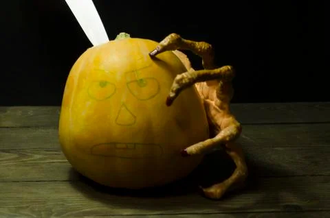 The pumpkin from which Stock Photos