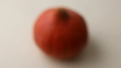 Pumpkin on a white background. Stock Footage 145535742