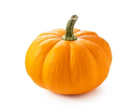 Pumpkin on a white background Stock Photos