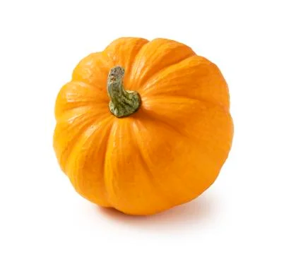 Pumpkin on a white background Stock Photos