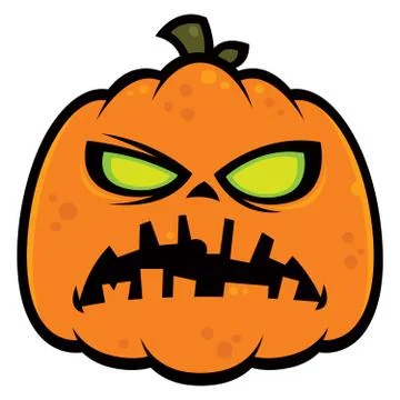Pumpkin Zombie Illustrazione stock