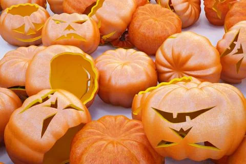 Pumpkins Stock Illustration