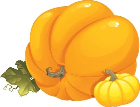 Pumpkins Stock Illustration