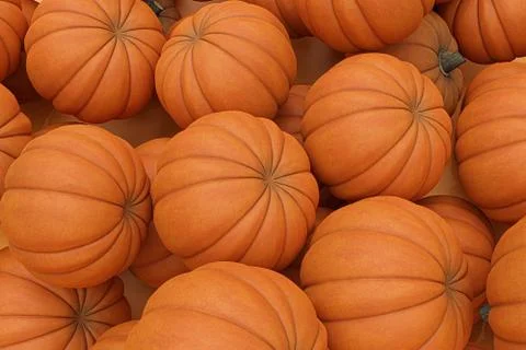 Pumpkins Stock Illustration