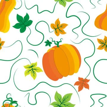Pumpkins Stock Illustration