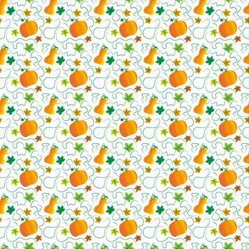 Pumpkins Stock Illustration