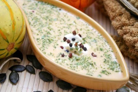 Pumpkinsoup Stock Photos