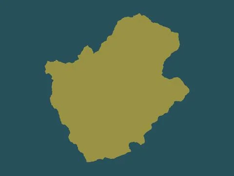 Punakha, Bhutan. Solid color shape Stock Illustration