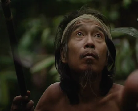 Punans go hunting Stock Footage 36443931