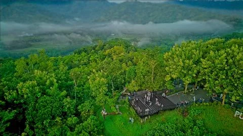 Puncak viewing point Fotos Stock