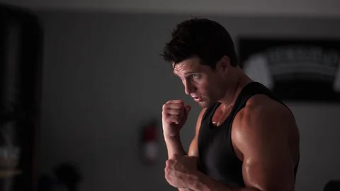 PUNCH BAG Stock Footage 128557415