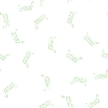 Punch drink glyph vector seamless pattern Illustrazione stock