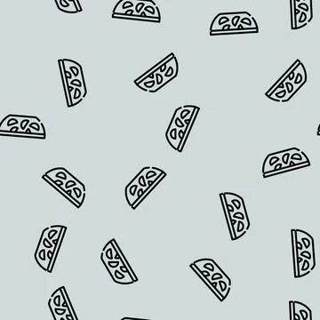Punch drink line vector seamless pattern sign 스톡 일러스트