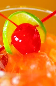 Punch juice Stock Photos