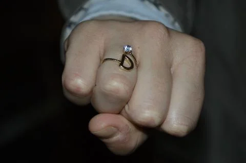 Punch with ring Stock Photos