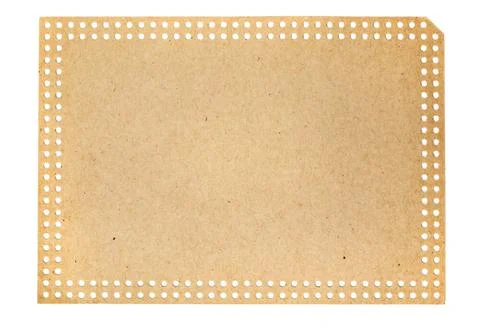 Punchcard Old empty computer punchcard Copyright: xZoonar.com/AntonxStarik... Stock-Fotos