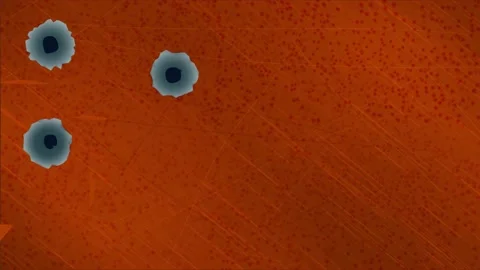 Punched painted metal Stock Footage 200819091
