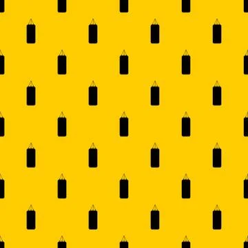 Punching bag for boxing pattern vector 스톡 일러스트
